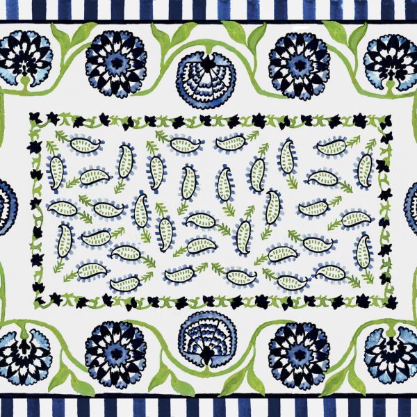 Suzani-Amalfi disposable placemat