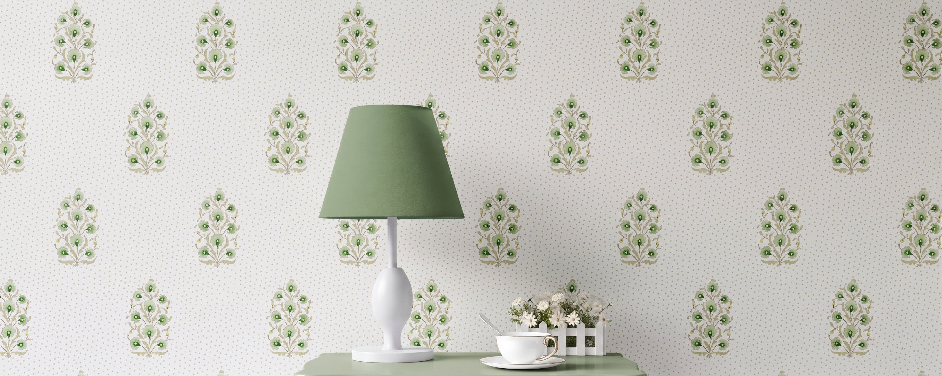 edit Cottonberry BLOSSOM wallpaper GREEN CROP Website